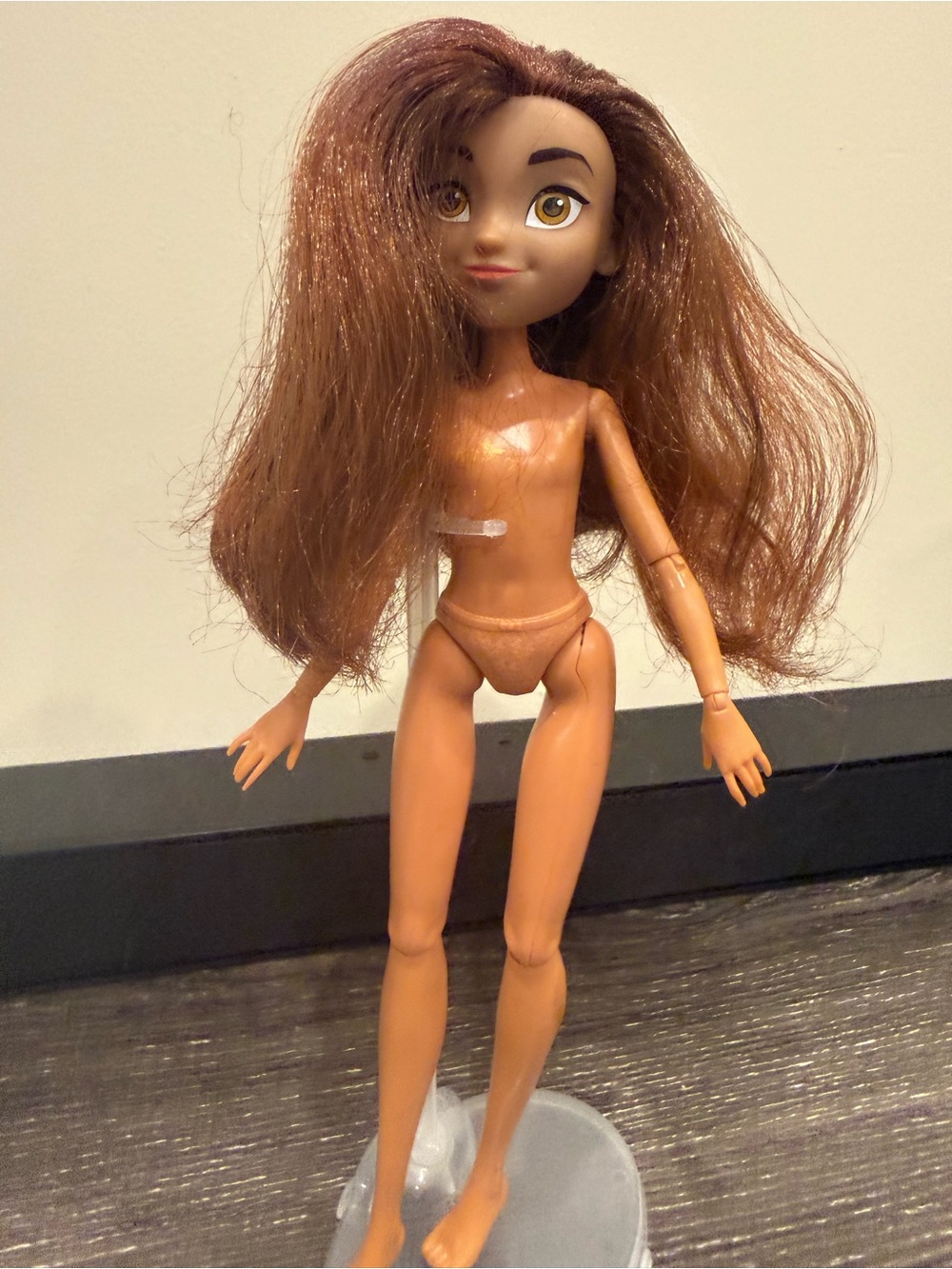 Disney Spirit main girl charcter Fortunia Lucky 10” doll nude